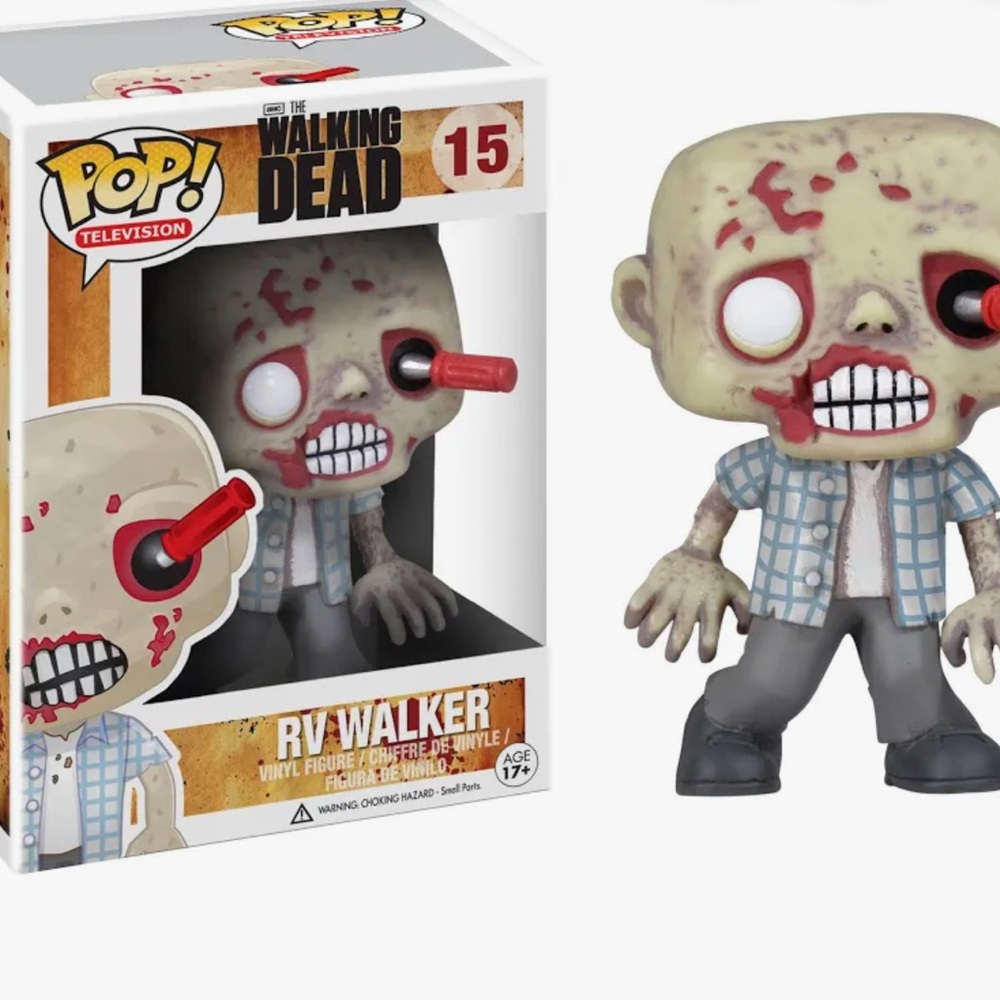 Funko The Walking Dead RV Walker with Blue Shirt